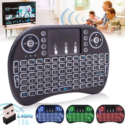 Clavier Compact Rechargeable pour Android TVBox et Ordinateur Portable
