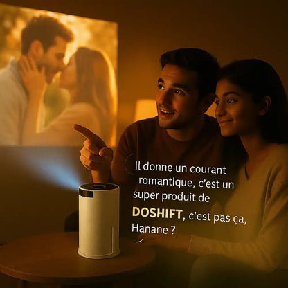 Mini Projecteur Portable Ultra HD – Haute Définition avec Android 14