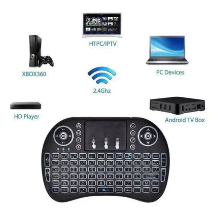 Clavier Compact Rechargeable pour Android TVBox et Ordinateur Portable